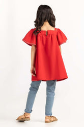 Toddler Girl Red Blouse 231-617-021