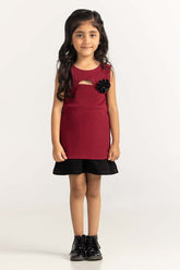 Toddler Girl Red Printed Tee TG-TS-SS24-022