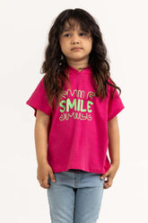 Toddler Girl Raspberry Sorbet T-Shirt 231-613-039