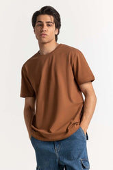 Toffee Basic Pique Tee MN-TS-BS-WS23-522