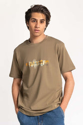 Tropical Brown Graphic Tee MN-TS-GP-S24-903