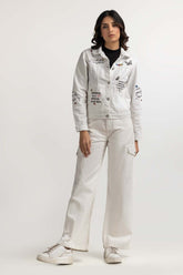 White Basic Jacket WS-JKT-WS23-119