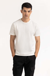White Basic Tee TS-CNPK23-053