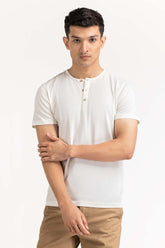 White Basic Tee TS-HLSJ23-067