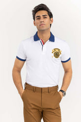 White Fashion Polo PS-FPK22-024