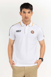 White Fashion Polo PS-FPK22-032