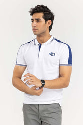 White Fashion Polo PS-FPK22-051