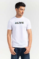 White Fashion T-shirt JGP-URB-D261-02