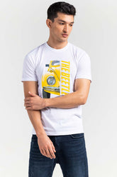 White Fashion T-shirt JGP-URB-D263-02