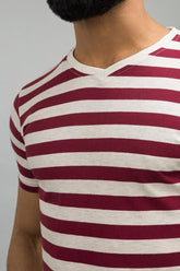 Burgundy Fashion Tee YD-URB-TEE-D04-03