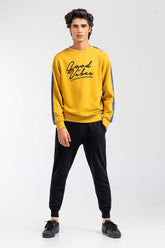 Yellow Fashion Sweatshirt JKT-MSS-D26-01