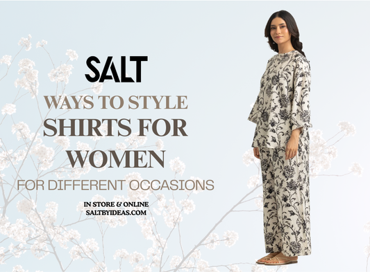Ways to Style Shirts for Women for Different Occasions