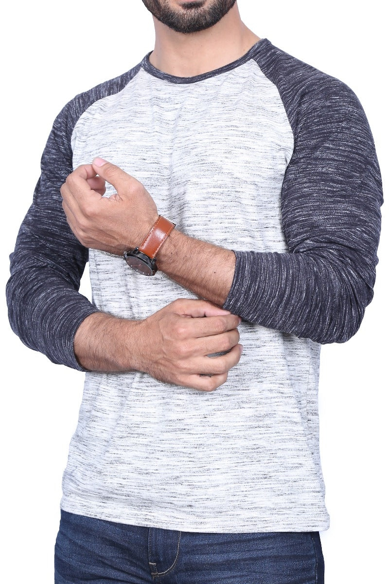 White Base Ball T-Shirt FS-BBT-D01-1