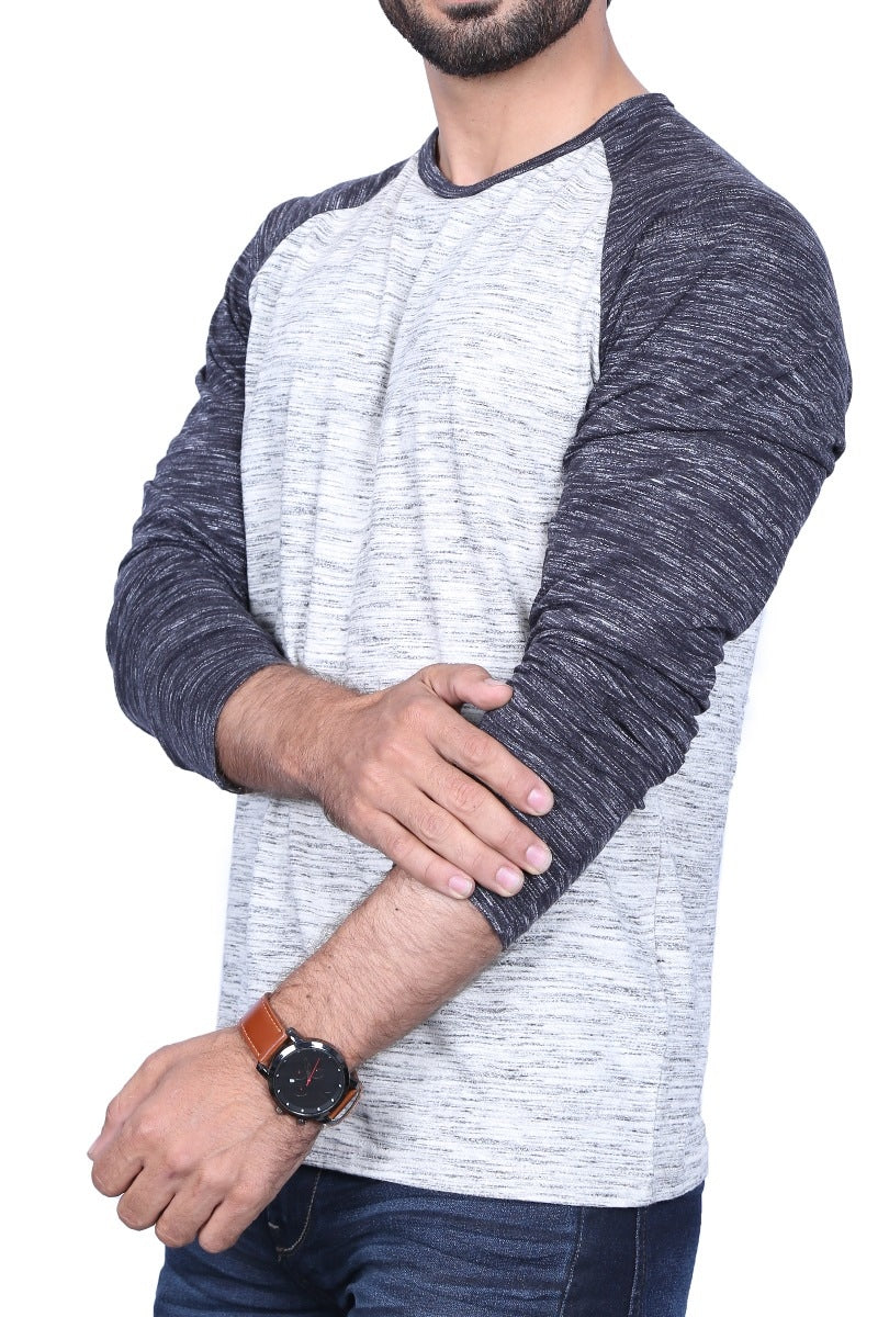 White Base Ball T-Shirt FS-BBT-D01-1