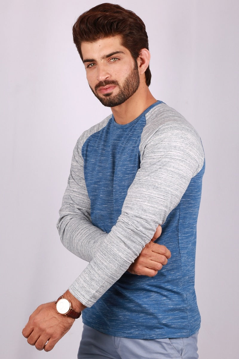 Royal Blue Base Ball T-Shirt FS-BBT-02