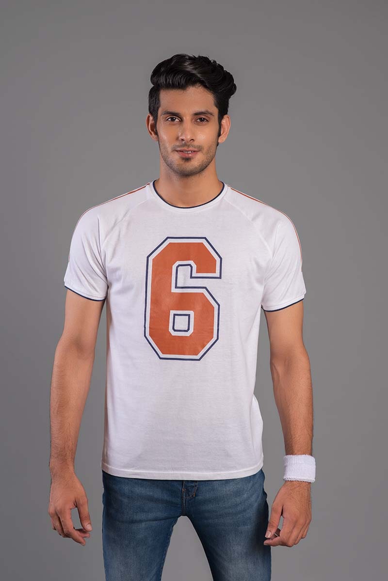 White Urban Graphic T-Shirt JGP-URB-D67