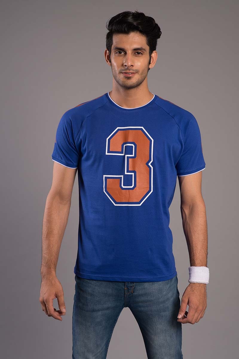 Blue Urban Graphic T-Shirt JGP-URB-D69
