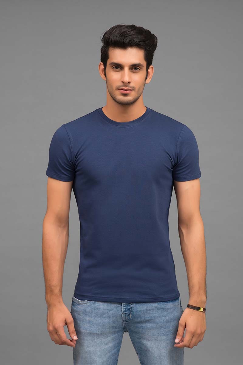 Navy Signature T-Shirt JCN-SIG-D09