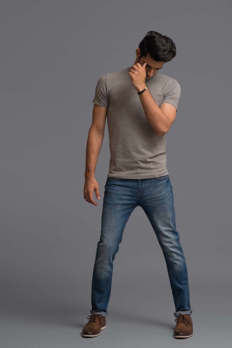 Charcoal Signature T-Shirt JCN-SIG-D16