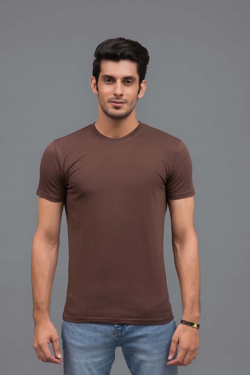 Brown Signature T-Shirt JCN-SIG-D17