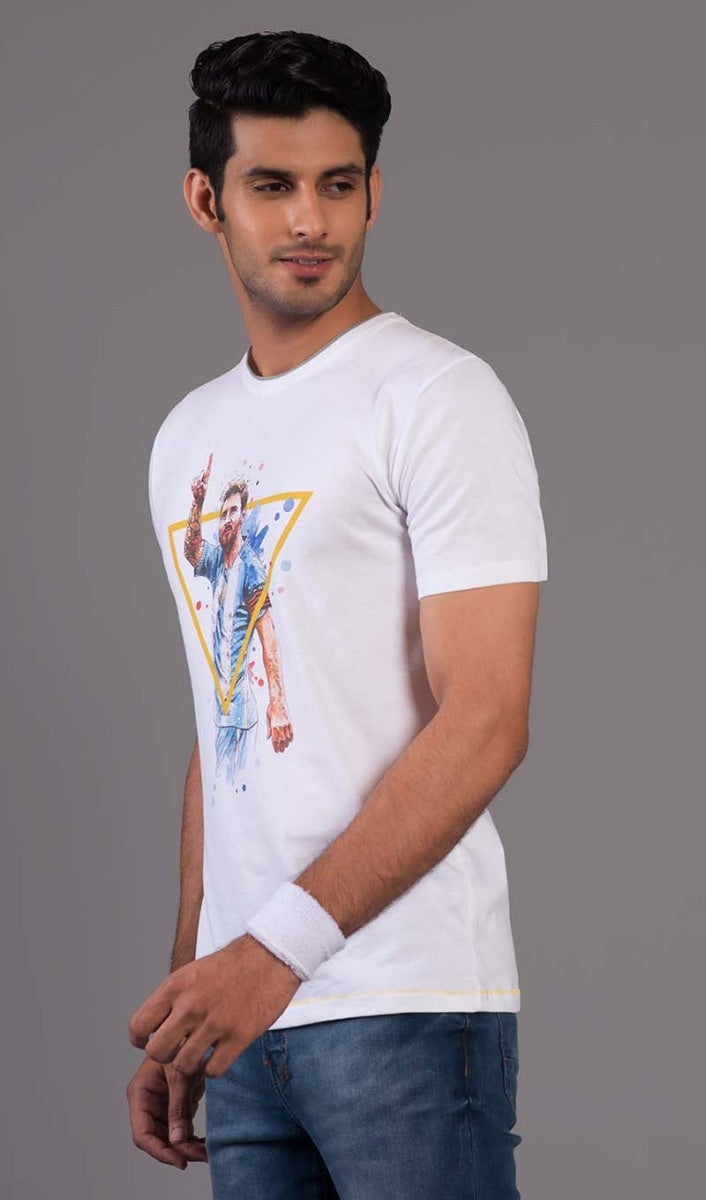 White Urban Graphic T-Shirt JGP-URB-D82