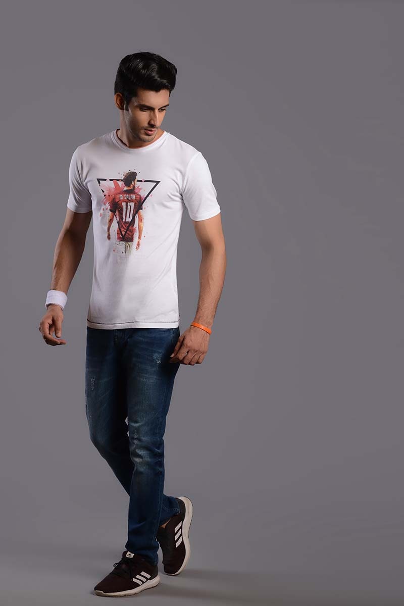 White Urban Graphic T-Shirt JGP-URB-D83