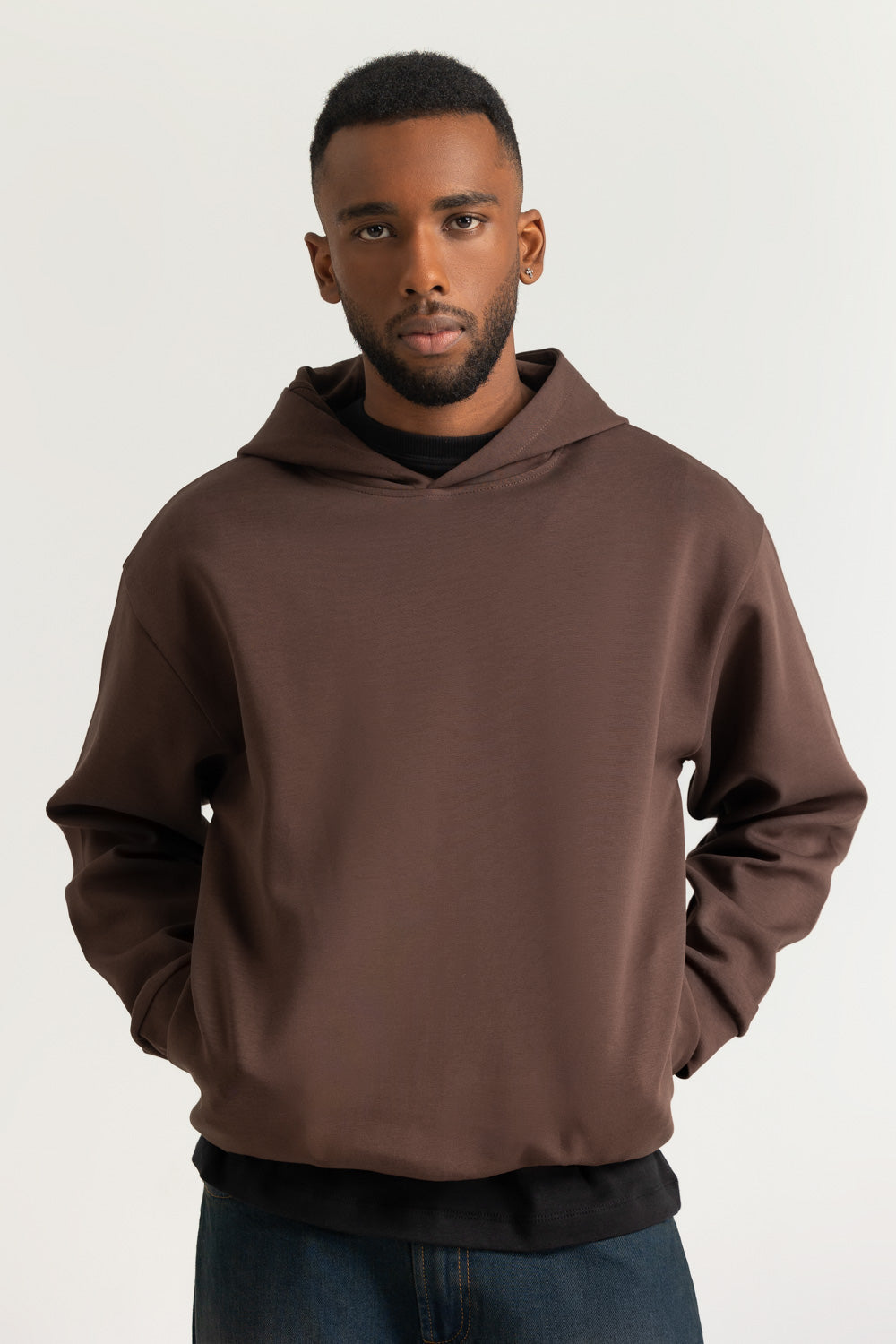 Loose Fit Pullover Hoodie