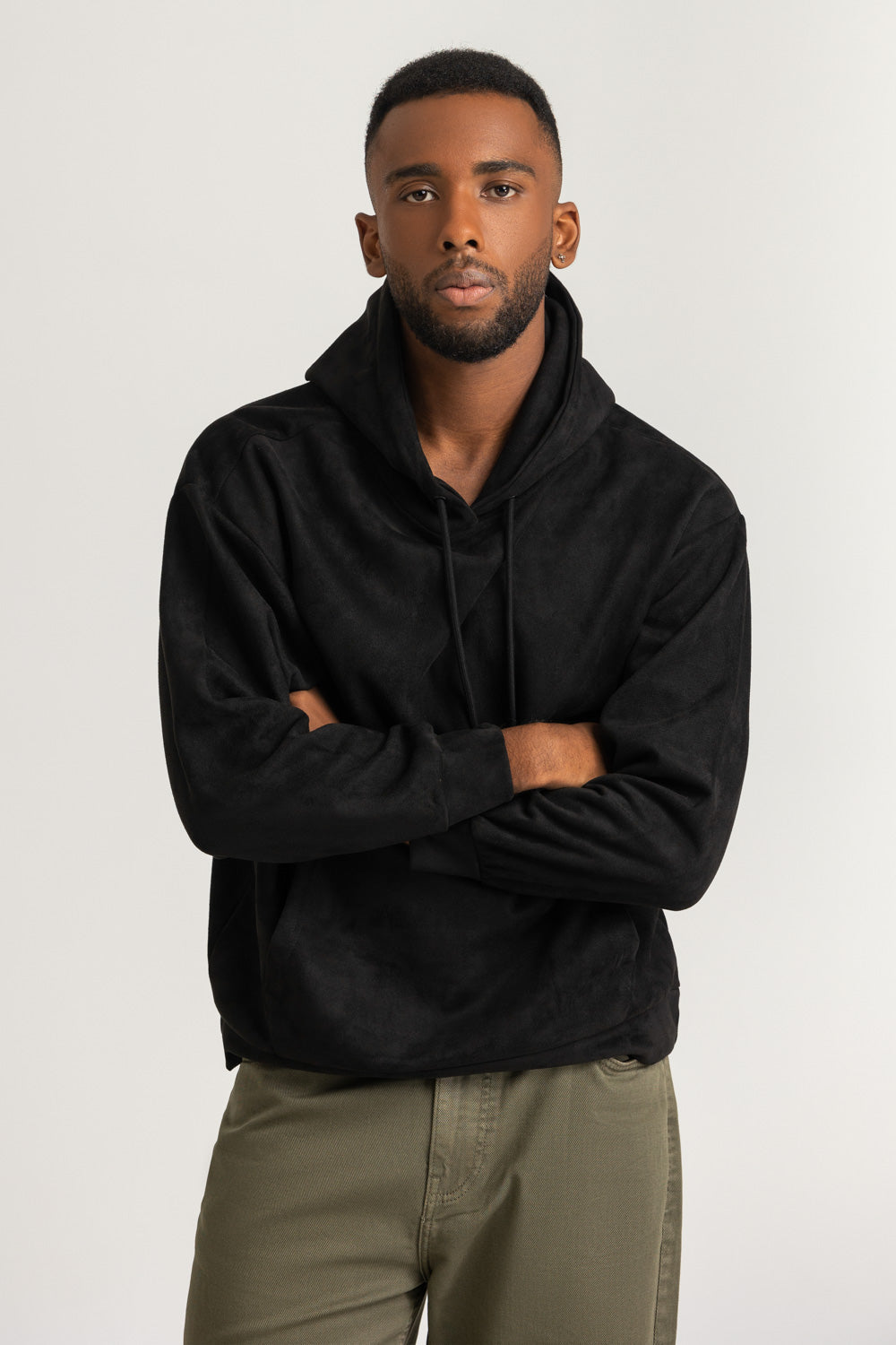 Loose Fit Pullover Hoodie