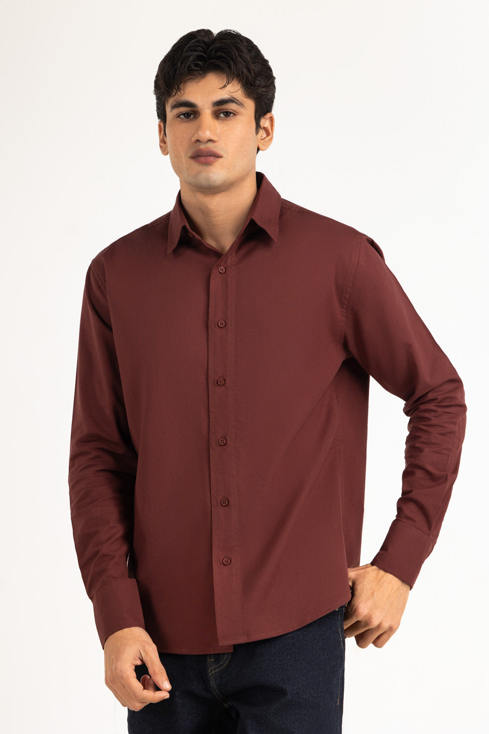 Regular Fit Casual Shirts MN-CS-SS26-065