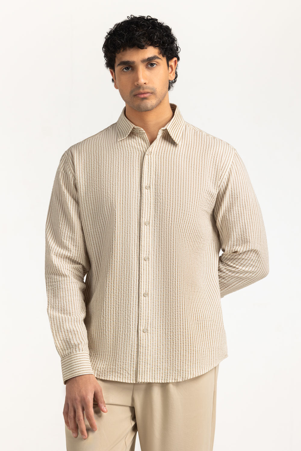 Regular Fit Casual Shirts MN-CS-SS26-055