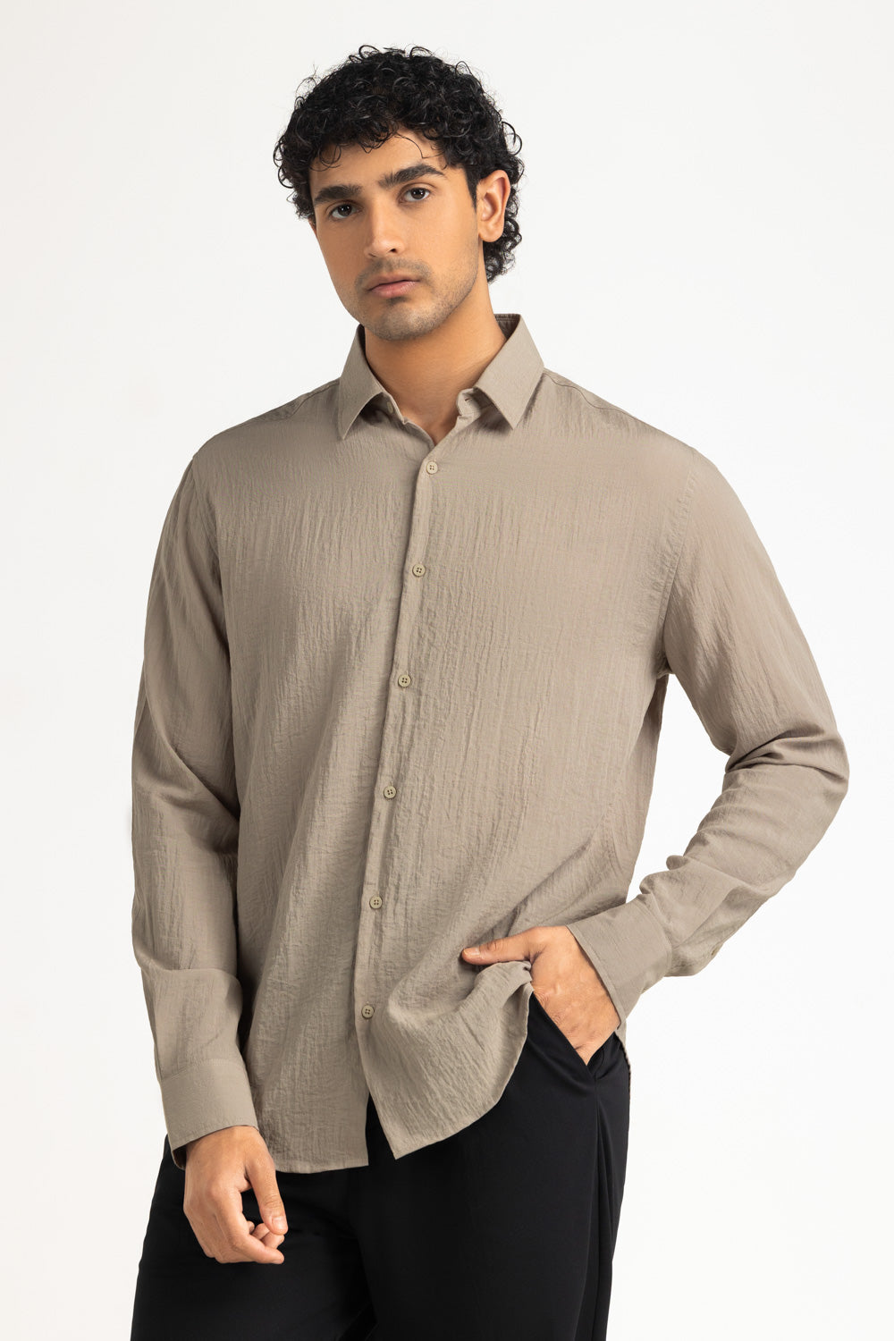 Regular Fit Casual Shirts MN-CS-SS26-026