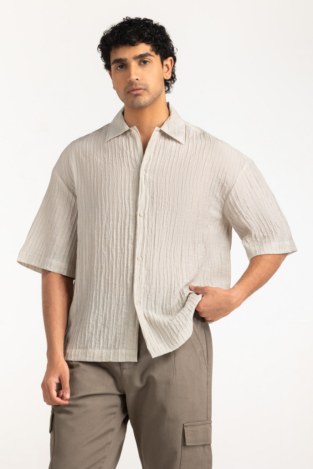 Regular Fit Casual Shirts MN-CS-SS26-037