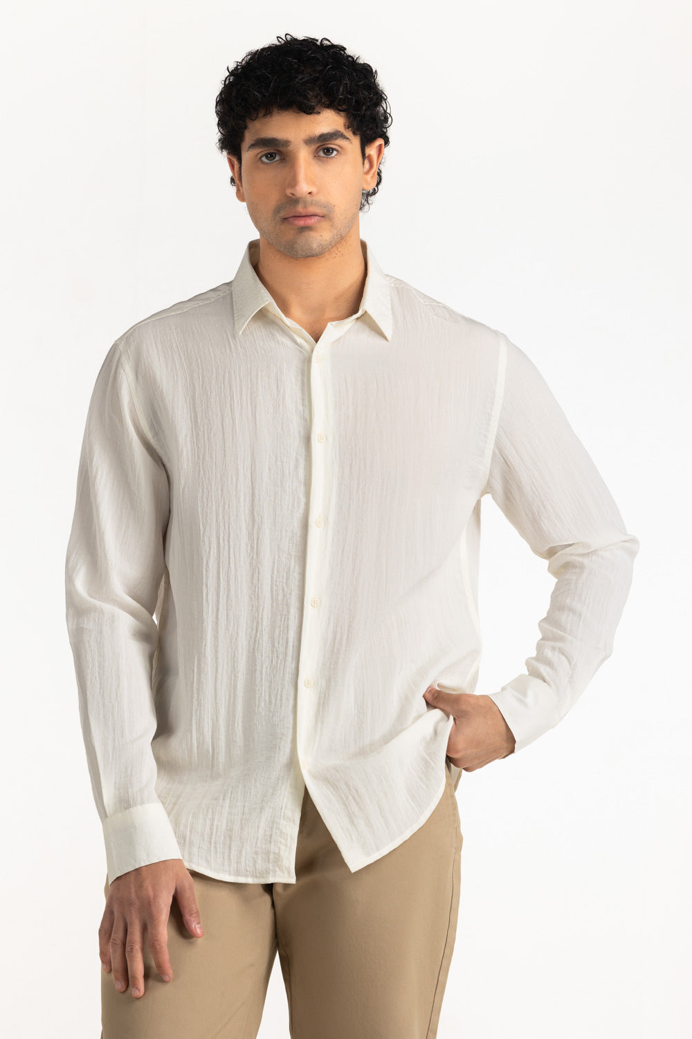 Regular Fit Casual Shirts MN-CS-SS26-085