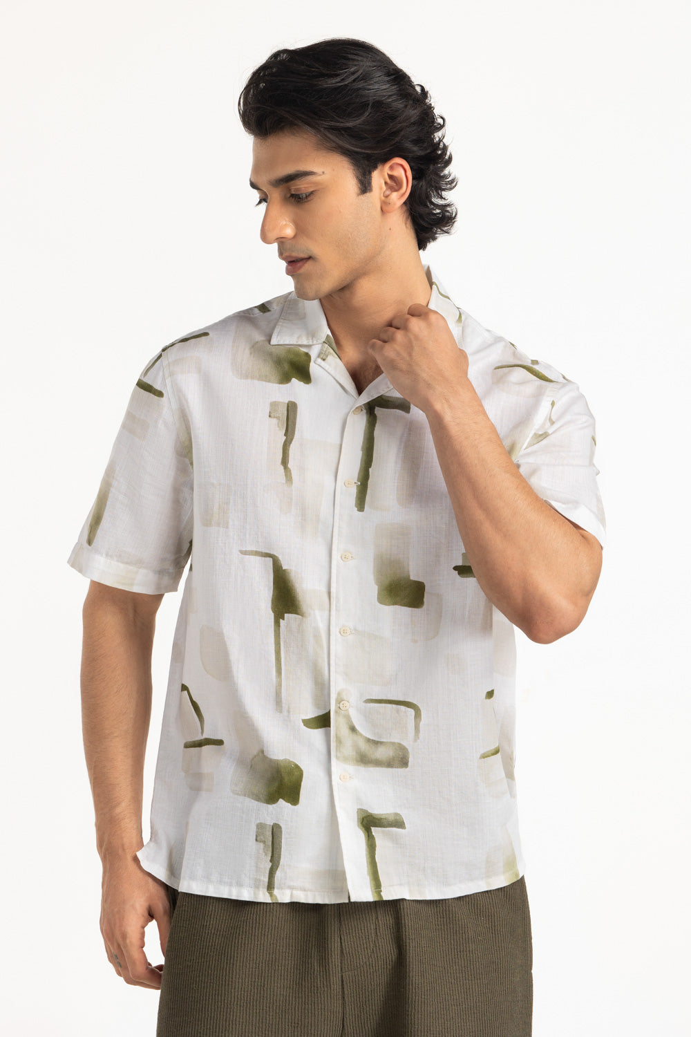 Regular Fit Casual Shirts MN-CS-SS26-074