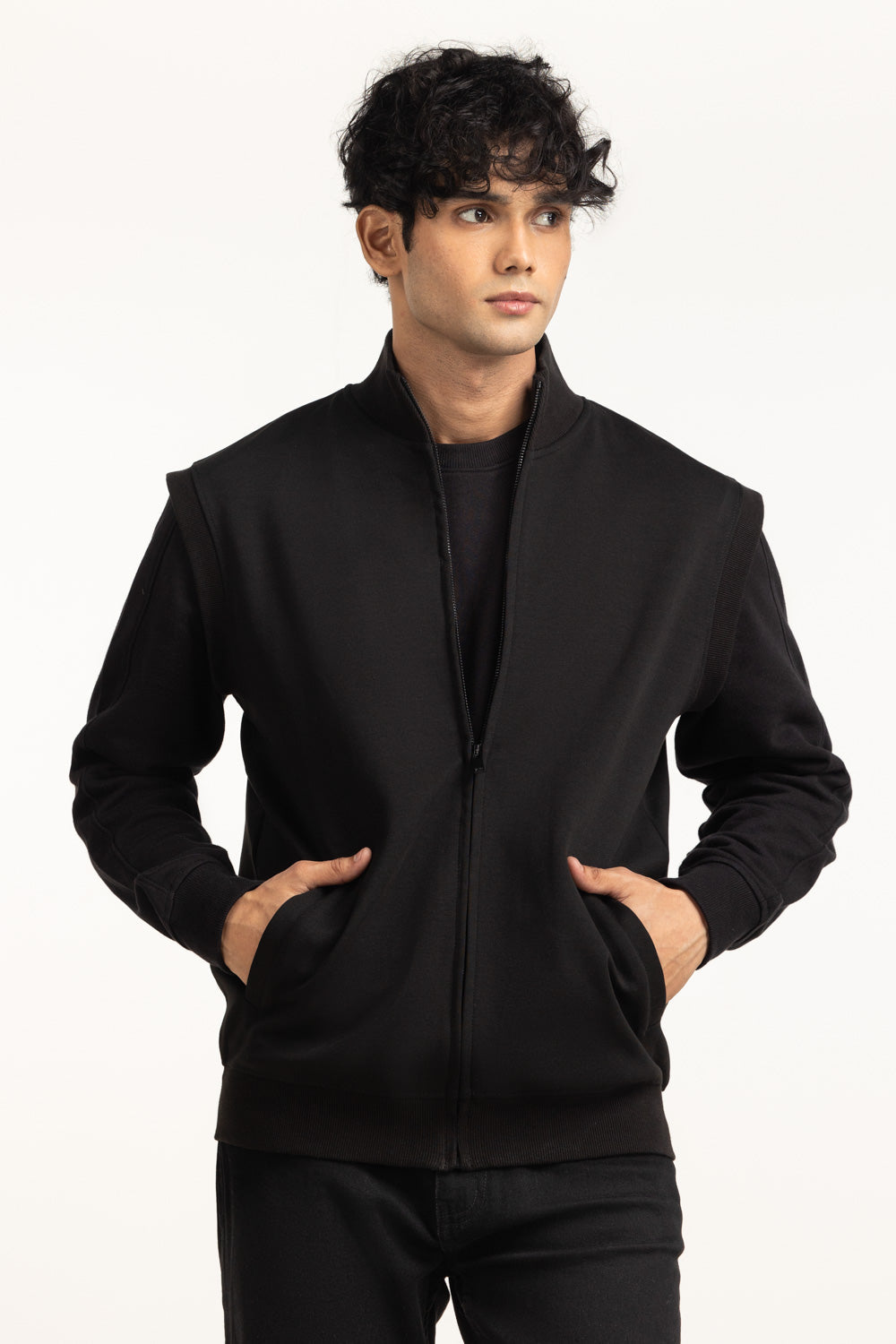 Regular Fit Knitted Vest MN-KNV-WS25-002