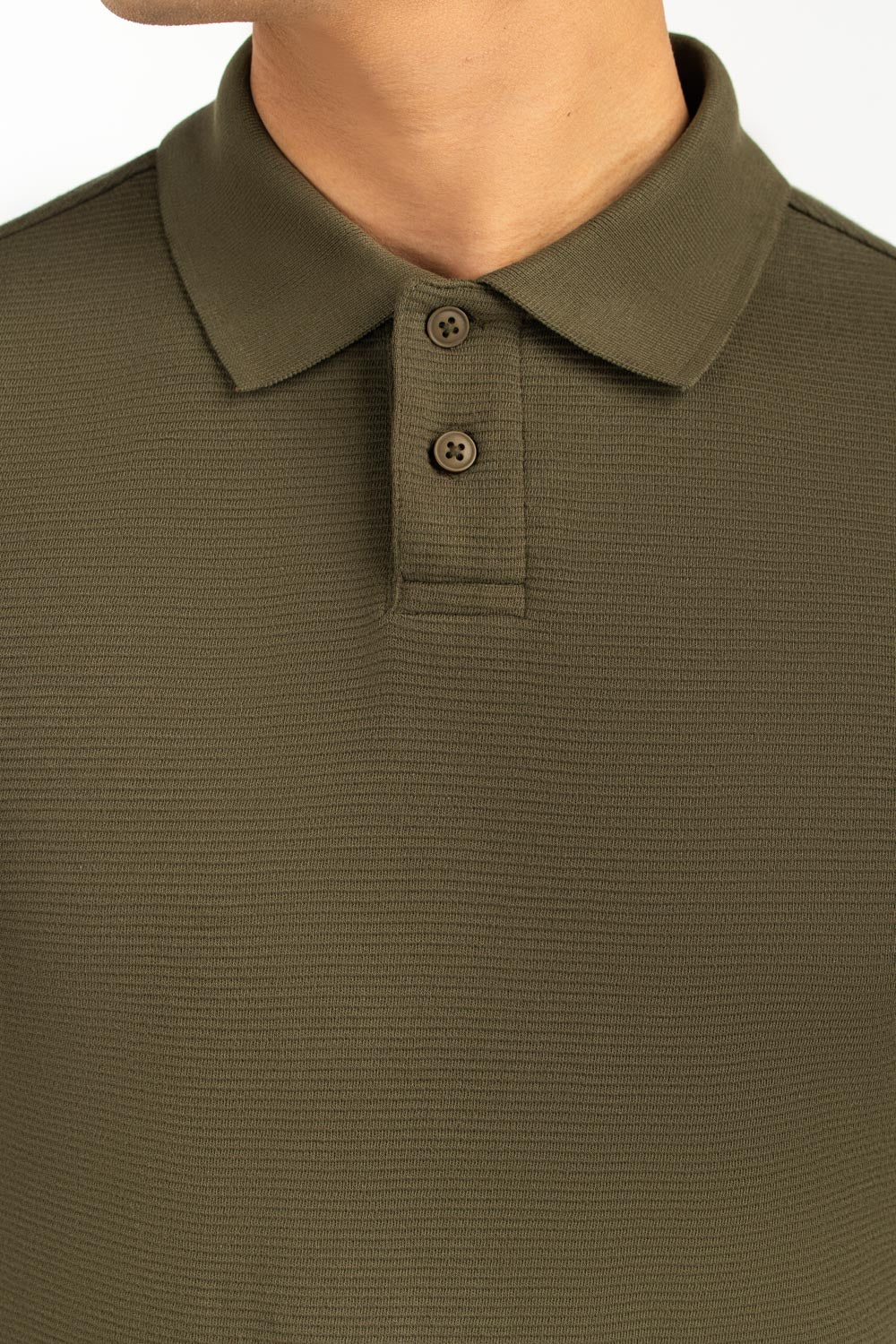 Regular C Regular Fit Polo MN-PSH-SS26-021-C | GulAhmed