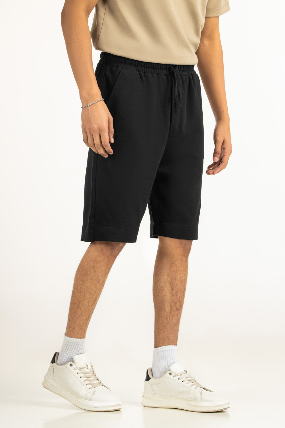 Relaxed Fit Shorts MN SHT SS26 003 B GulAhmed Relaxed Fit Shorts MN SHT SS26 003 B GulAhmed