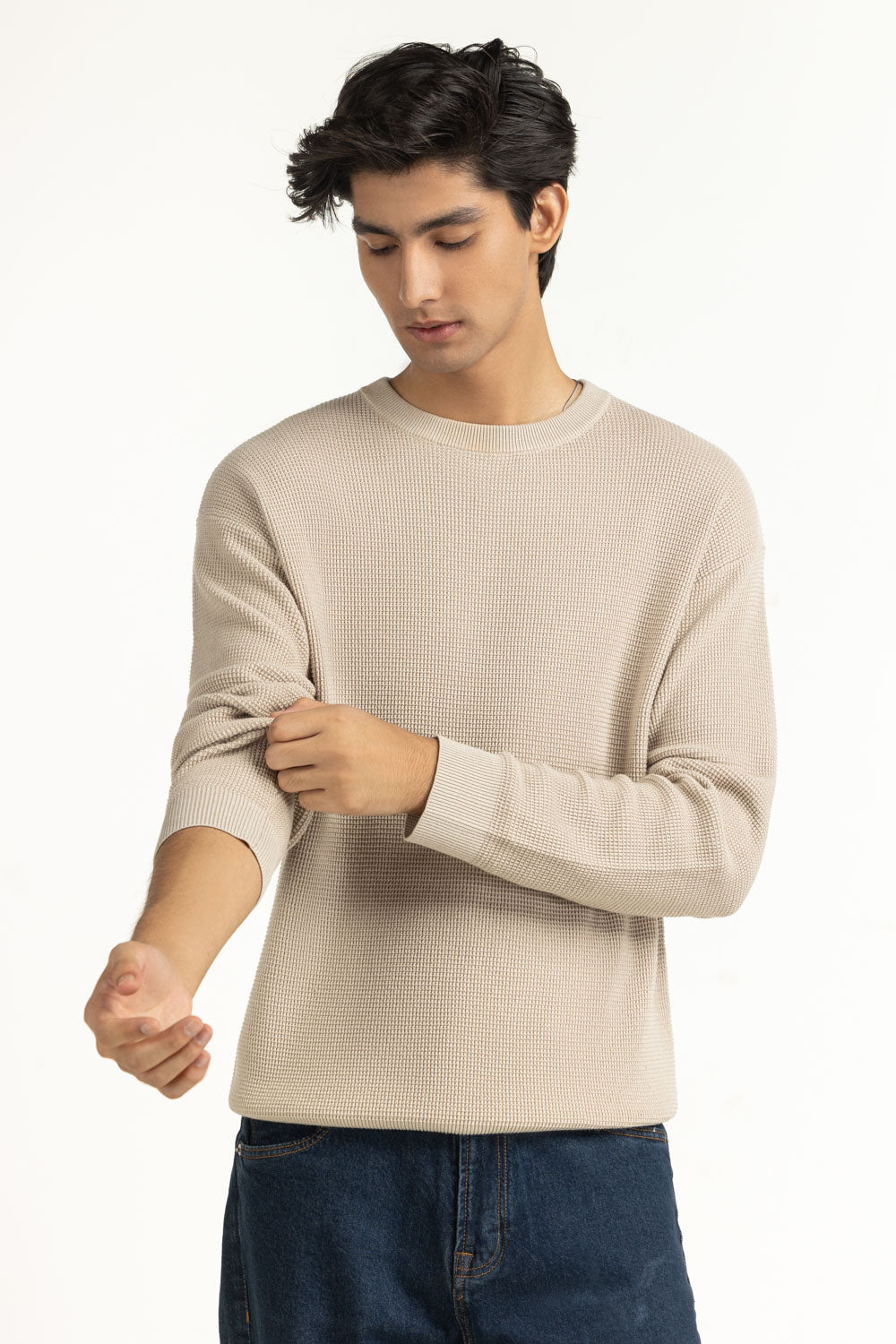 Regular Fit Sweater MN-SWT-WS25-074 A