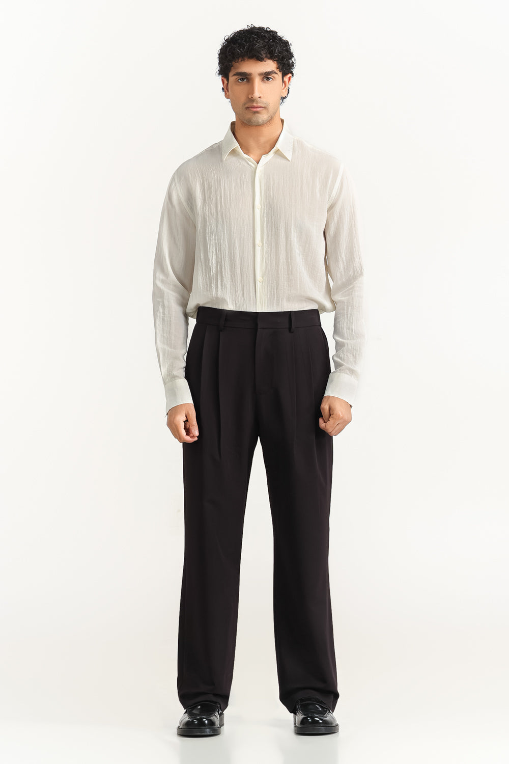 Straight Fit Trousers MN-TRC-SS26-012 B