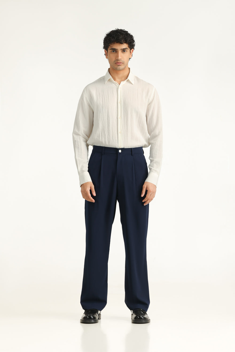 Straight Fit Trousers MN-TRC-SS26-011 B