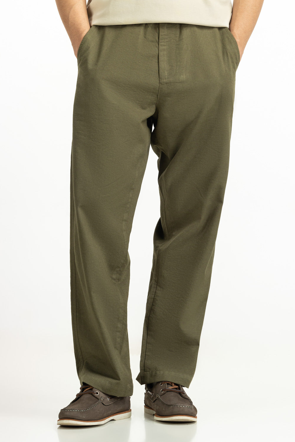 Straight Fit Trousers MN-TRC-WS25-004 B