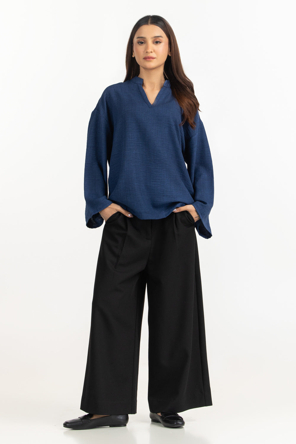 Regular Fit Blouse WM-BLS-SS26-ED03