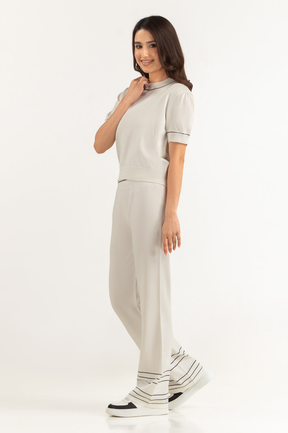 Wm Color Cod's Regular Fit Top WM-COD-SS26-503 T | GulAhmed