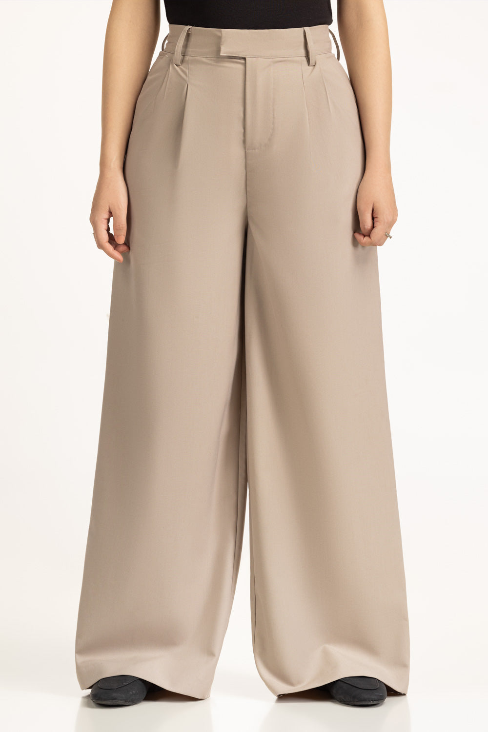 Wide Leg Fit Pant WM-TRC-WS25-009 B
