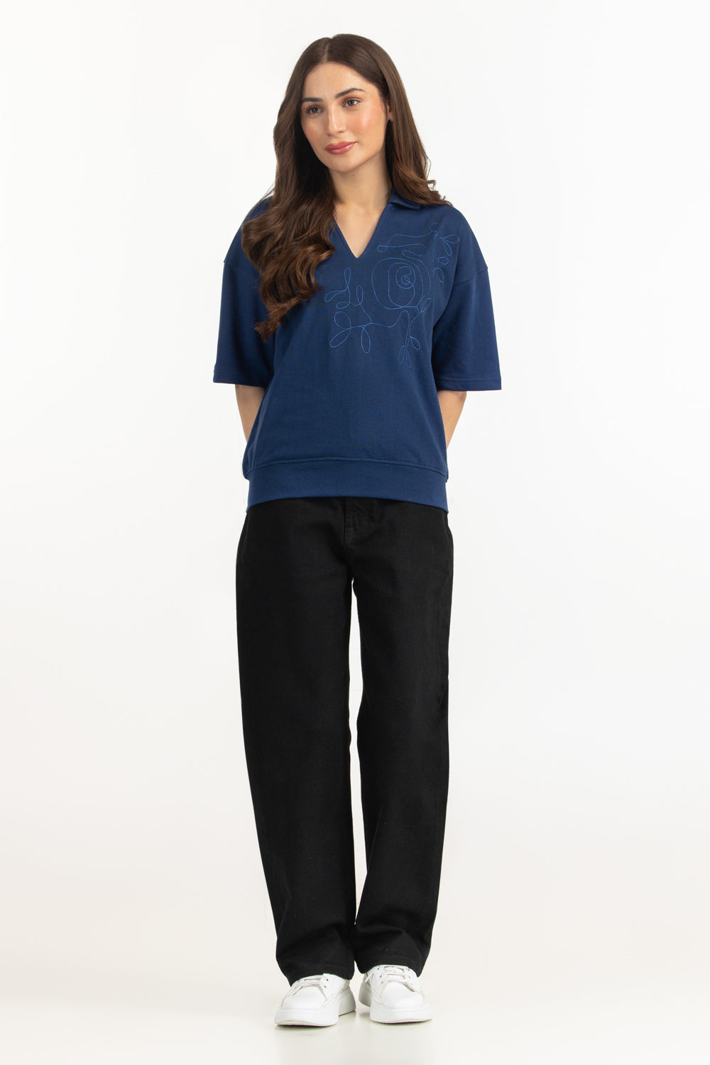 Boxy Fit Top WM-KTP-SS26-07-A
