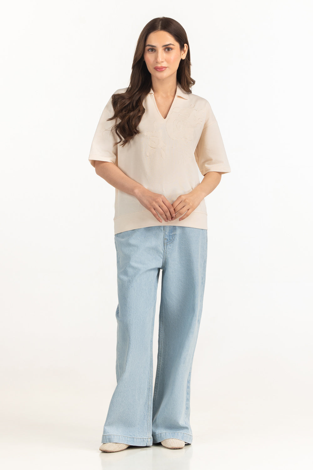 Boxy Fit Top WM-KTP-SS26-07-B