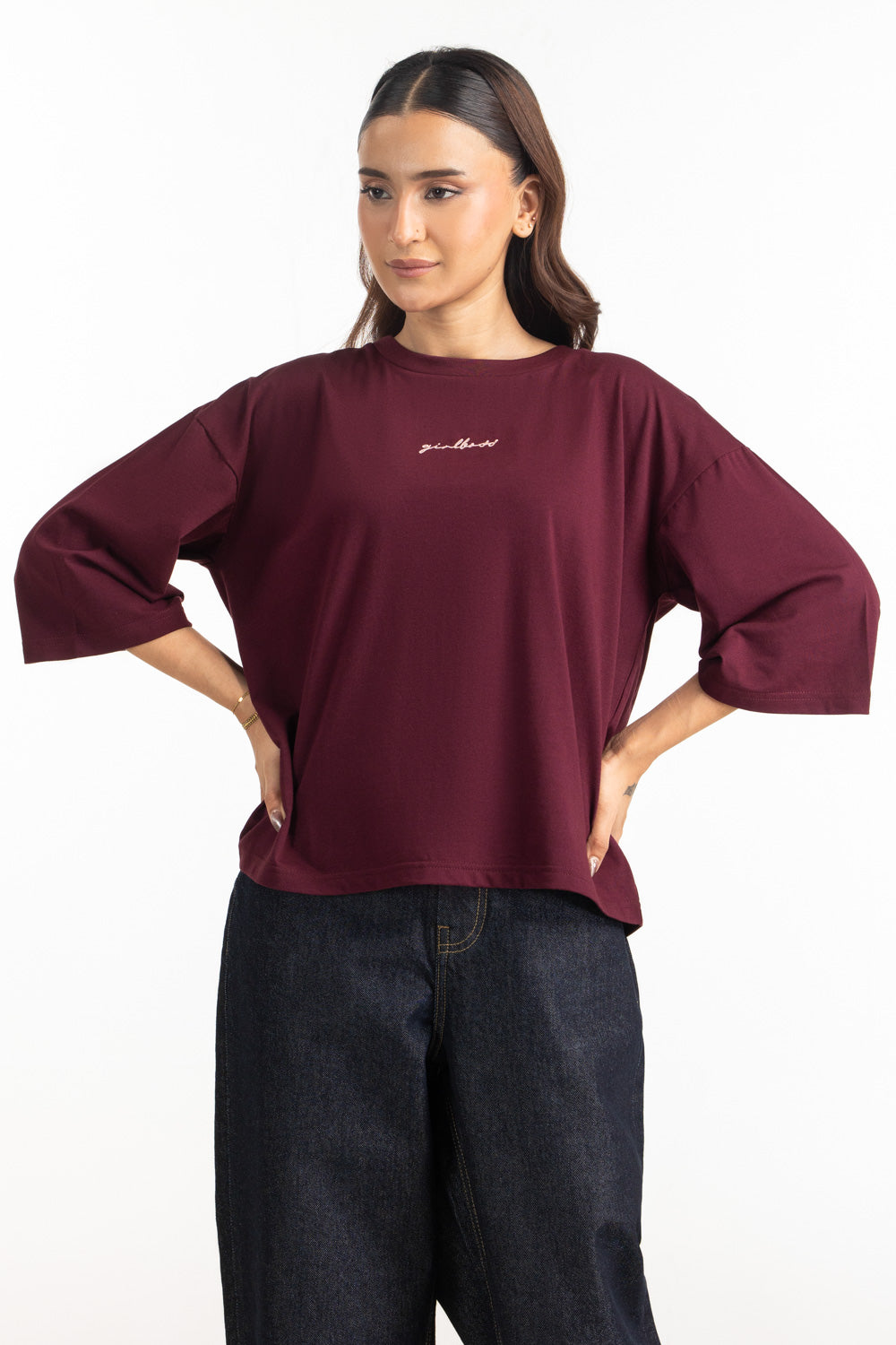 Regular fit Top WM-KTP-SS26-014-B | GulAhmed