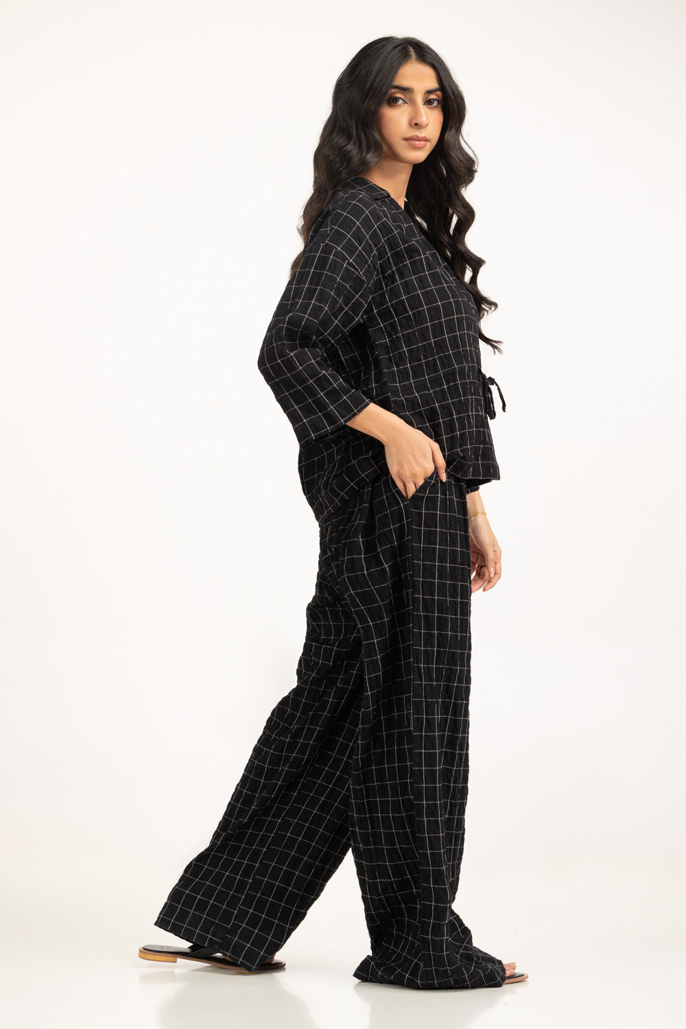 Wm Color Cod's Regular Fit Trousers WM-COD-WS25-016B | GulAhmed