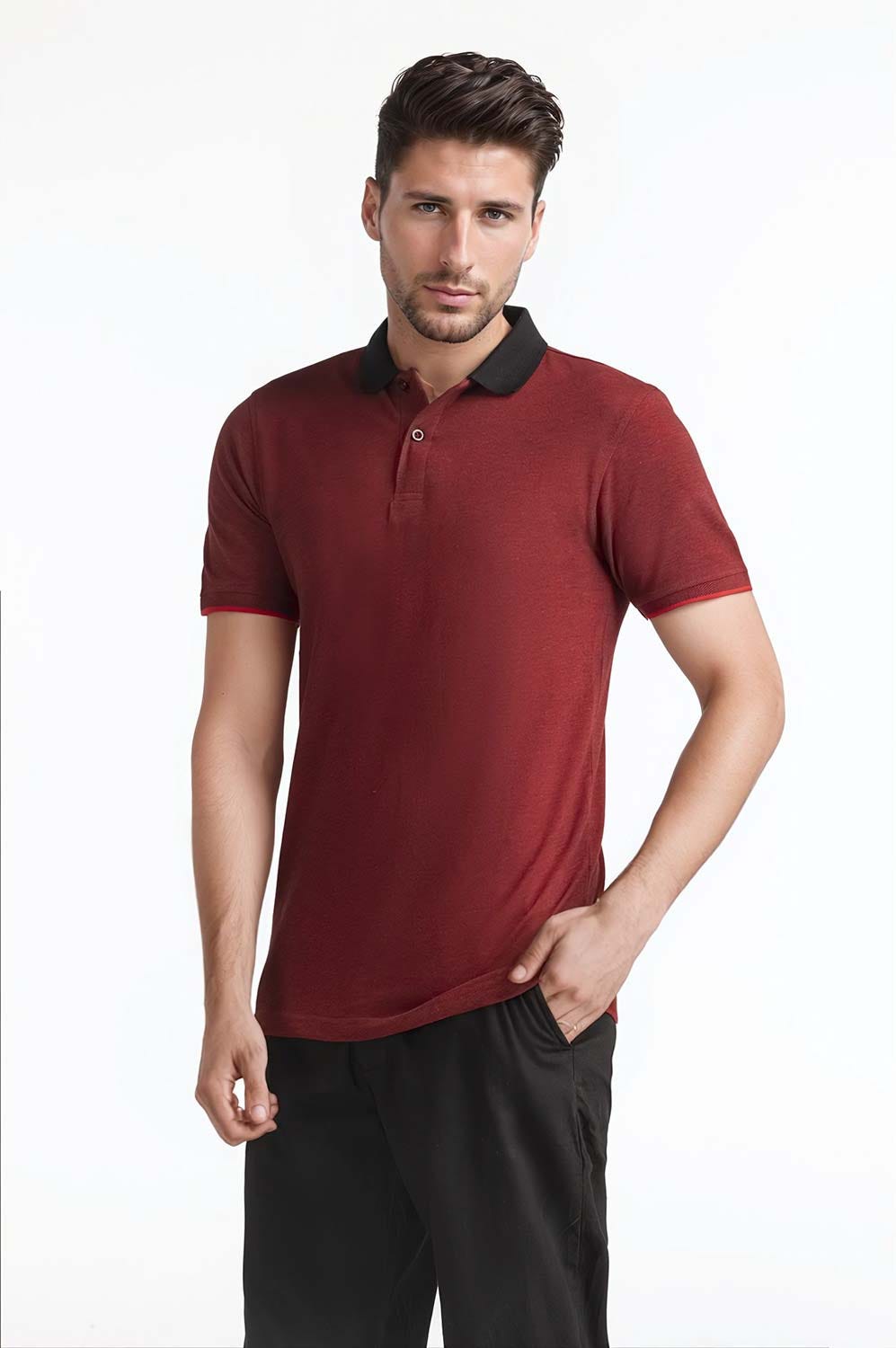 All Over Bird Eye Polo PS-FSHN24-112