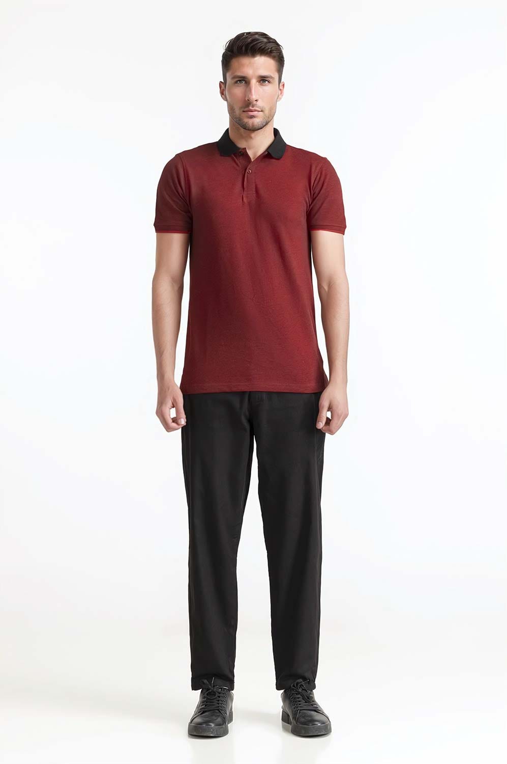 All Over Bird Eye Polo PS-FSHN24-112